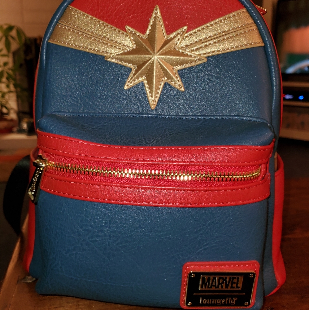 Loungefly captain Marvel backpack